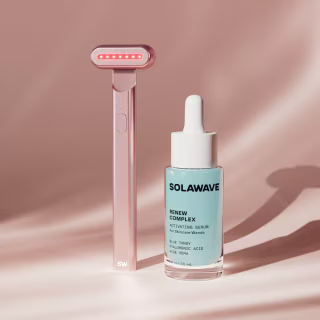 Solawave Radiant Renewal Skincare Wand and Activating Serum Kit