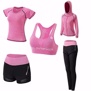 July's Song Women's Workout Set (Set of 5)