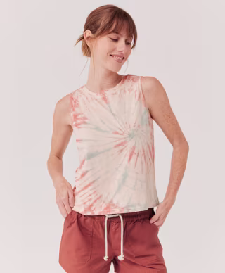 far out tie-dye tank