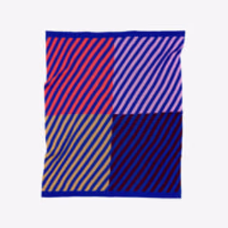 Verloop Stripe Knit Throw Blanket