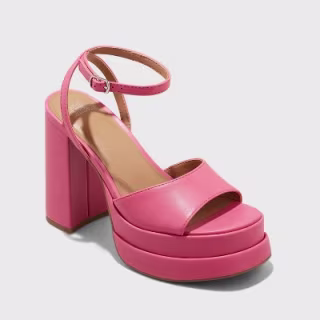 Women's Alessia Platform Heels - Wild Fable(TM) Vibrant Pink 8.5
