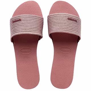 Havaianas You Malta Metallic Flip Flop Sandal (Black) Women's Shoes