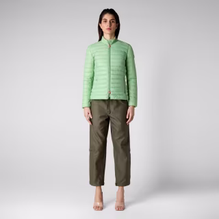 Women's Aura Puffer Jacket in Mint Green