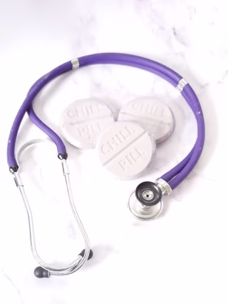 Chill Pill Nurse Bath Bomb, Bath Fizzy Nurse Gift, Lavender Bath Bomb, Gag Gift for Nurse Healthcare Worker, Essential Employee Gift