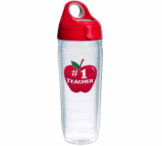 "No. 1 Teacher" Water Bottle
