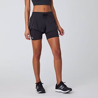 New Balance Women's Impact 2-in-1 Running Short