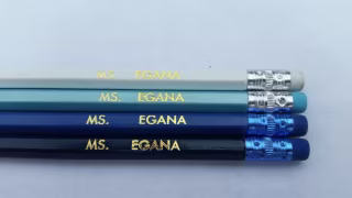 Personalized Name Pencils, stocking stuffer, back to school, Stocking stuffer for boys, teen gift, teacher, friend, stocking stuffer girl