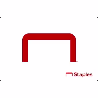 Staples Teacher Apple Gift Card $50