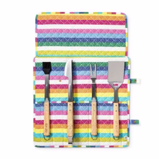 Grilling Tool Set with Fabric Sleeve