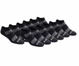 Mesh Ventilating Comfort Fit Performance No-Show Socks (Set of 12)