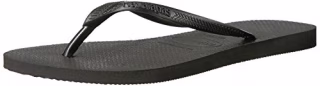 Havaianas Women's Slim Flip Flop Sandal, Black, 7-8
