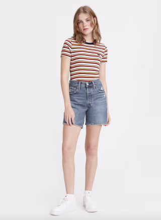 501 Mid-Thigh Short