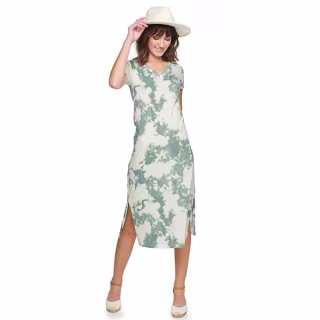 Sonoma Goods For Life Knit Midi T-Shirt Dress