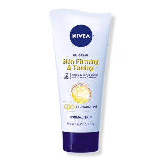 NIVEA Skin Firming and Toning Body Gel Cream with Q10, Firming Body Cream, Moisturizing Skin Cream, 6.7 Oz Tube