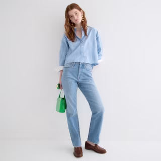 Slim boyfriend jean in Vail wash