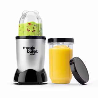Magic Bullet(R) Mini 14 oz. Compact Personal Blender Silver/Black