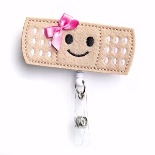 Bandage Badge Reel Holder