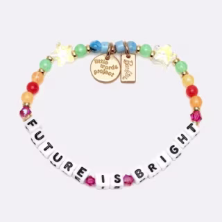 Future Is Bright Barbie Beaded Bracelet