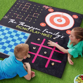 Games Galore Personalized Picnic Blanket
