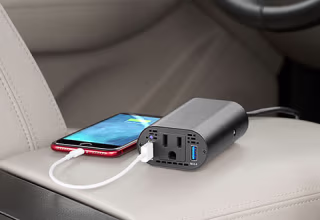AC/USB Car Power Adapter