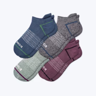 Men's Border Stripe Ankle Sock 4-Pack