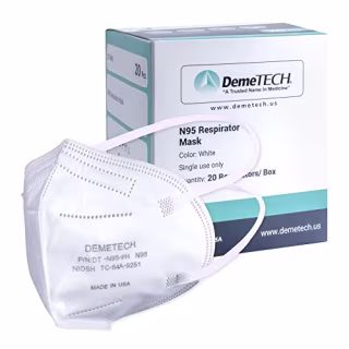NIOSH N95 Respirator Face Mask
