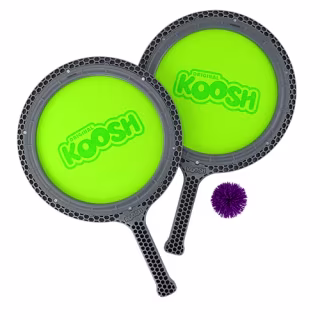Koosh Double Paddle Playset -- Paddles and Ball for Added Koosh Fun! -- Fidget Toy -- For Ages 6+