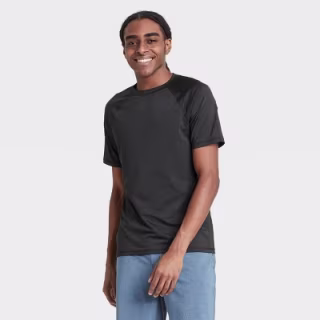 Slim Fit Short Sleeve Rash Guard Swim Shirt
