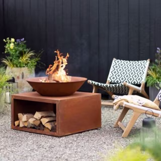 Square Bowl Fire Pit