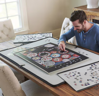 The Stowaway Puzzle Board Caddy