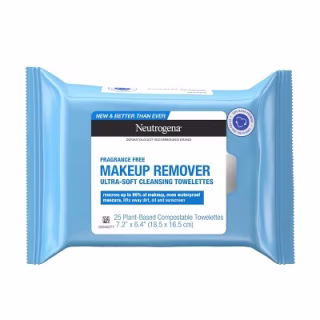Neutrogena Fragrance-Free Makeup Remover Cleansing Wipes - 25ct