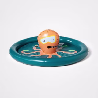 Sun Squad Inflatable Pool Octopus