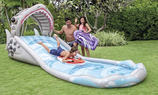 15-Foot Long Shark Water Slide