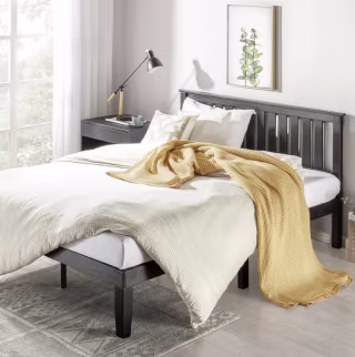 Solid Wood Platform Bed