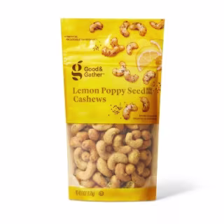 Lemon Poppyseed Cashews
