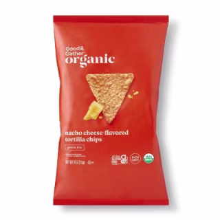 Organic Nacho Cheese Tortilla Chips