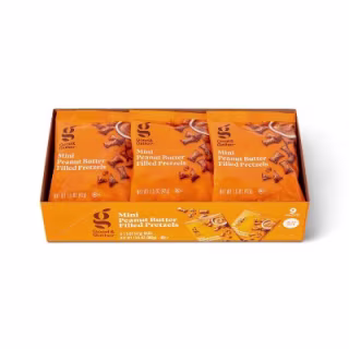Mini Peanut Butter Filled Pretzels (Set of 9)