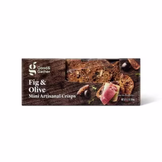 Fig and Olive Mini Artisanal Crisps