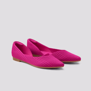 Pointed-Toe Flats (Melia)