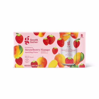 Strawberry Mango Sparkling Water