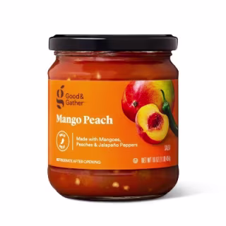 Mild Mango Peach Salsa
