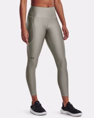 Women's HeatGear(R) No-Slip Waistband Ankle Leggings