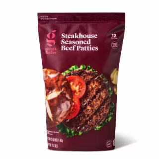 Steakhouse Seasoned Beef Patties