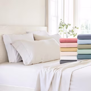 Ultra-Soft Deep Pocket Microfiber 4-Piece Bed Sheet Set