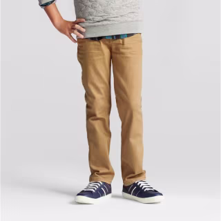 Boys' Straight Fit Stretch Jeans