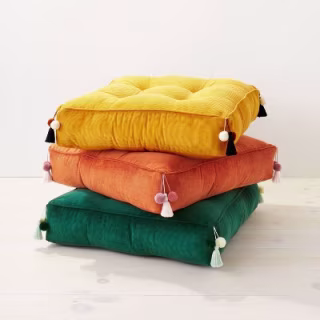 Oversized Corduroy Floor Pillow with Tassels - Opalhouse(TM) designed with Jungalow(TM)