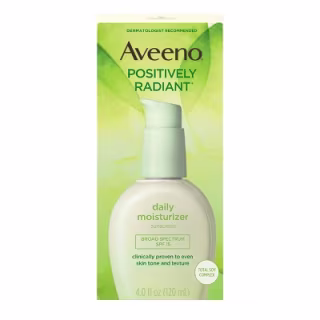 Aveeno Positively Radiant Daily Face Soy Moisturizer - SPF 15 - 4 fl oz