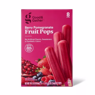 Frozen Berry Pomegranate Fruit Pop