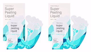 TONYMOLY Shiny Foot Super Peeling Liquid, 2 Count