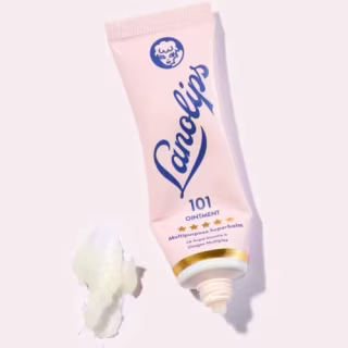 Lanolips 101 Ointment Multi-Balm, Original Superbalm - Contains Pure Lanolin Oil for Smooth, Hydrated, & Healthy Lips - Natural Lip Balm for Dry Lips, Cuticles, & More (.35 oz)